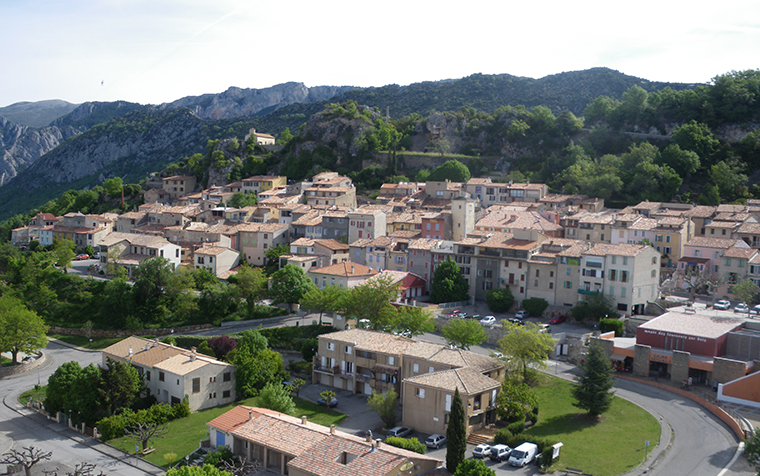 Le village d'Aiguines