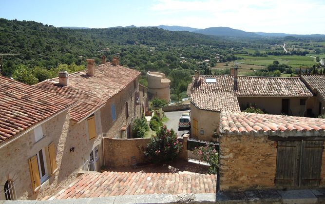 Le village de Villecroze