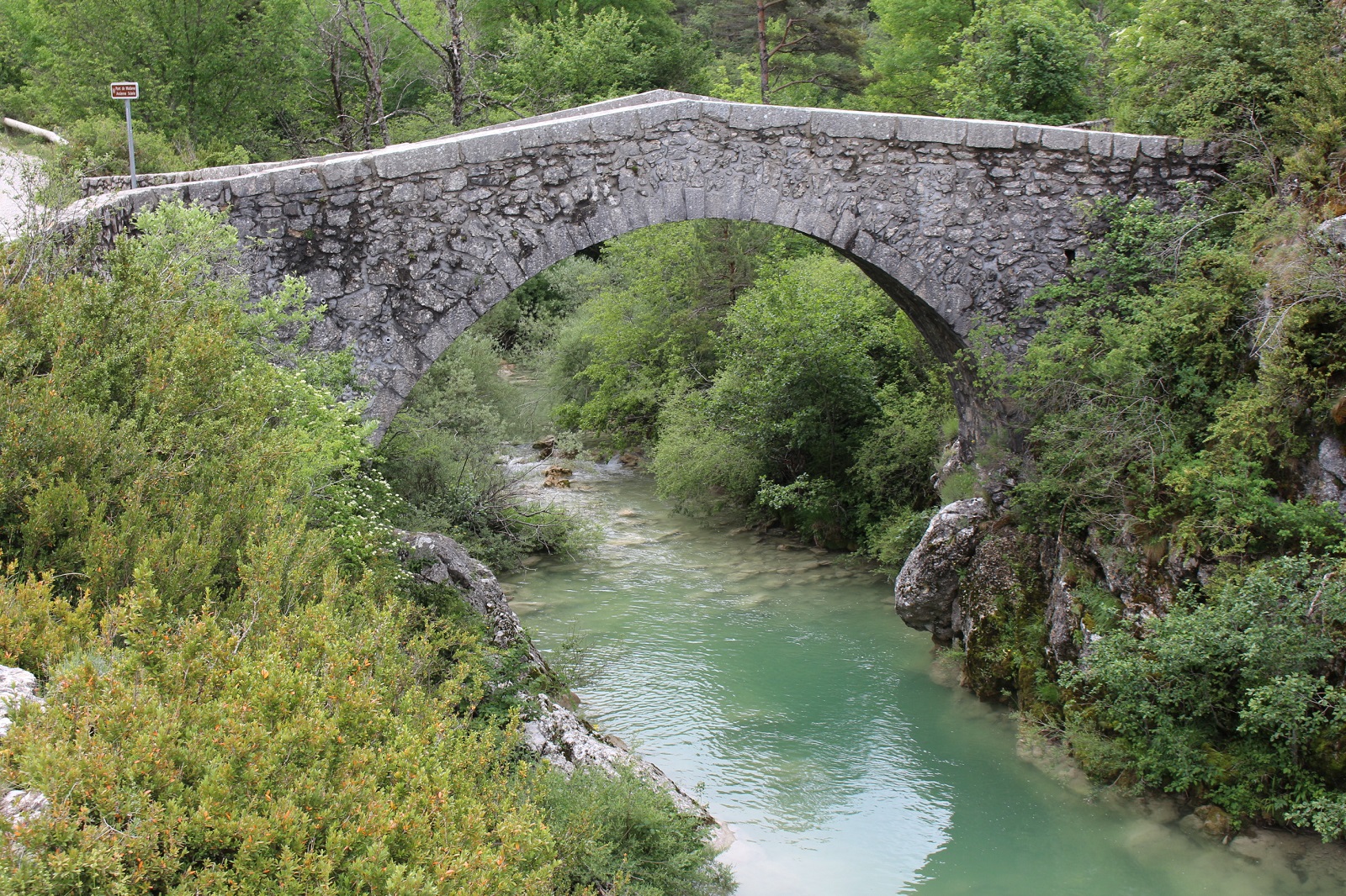 Photo Bridge of la Serre, called 