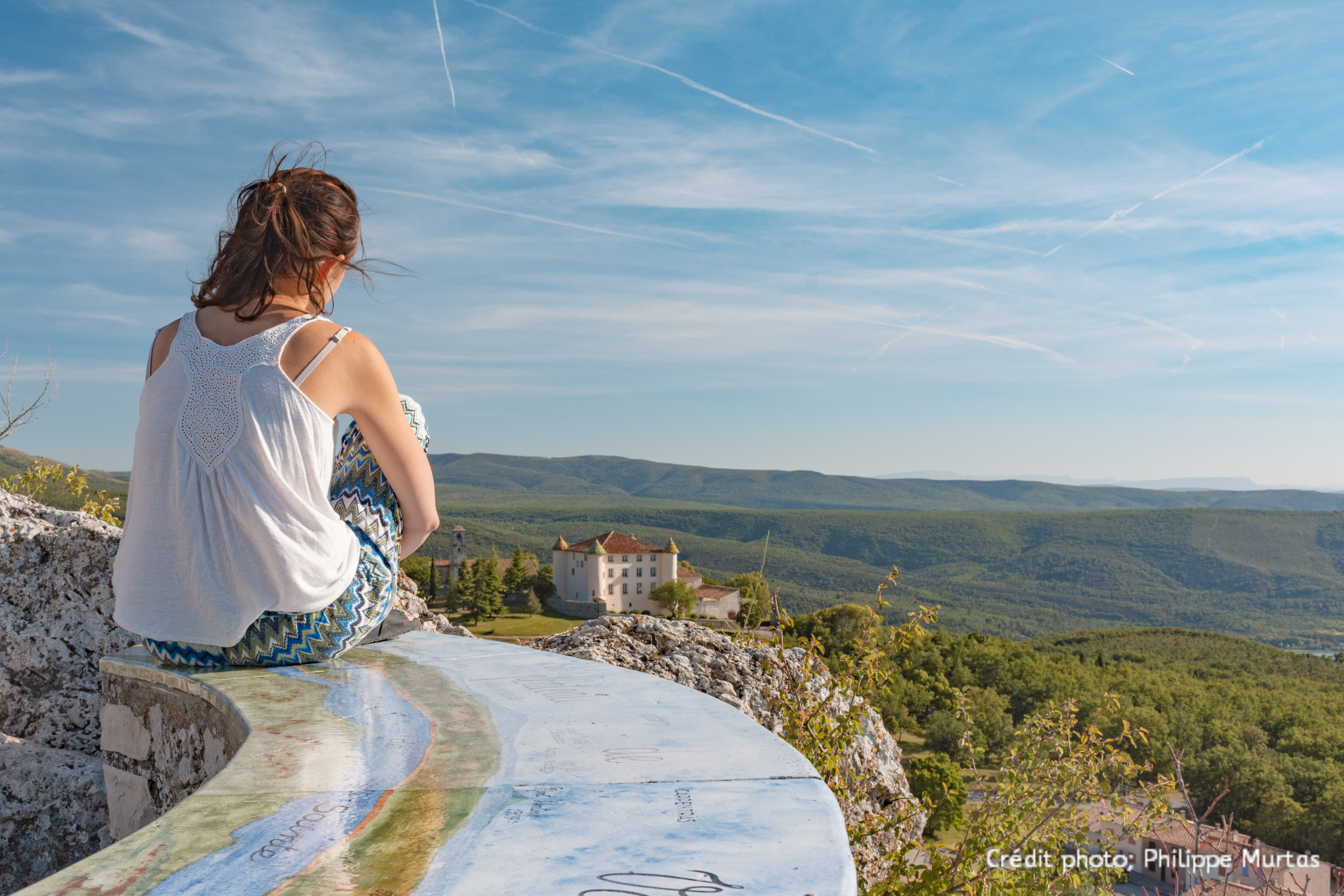 Photo Panoramic view from the chapel of Saint-Pierre