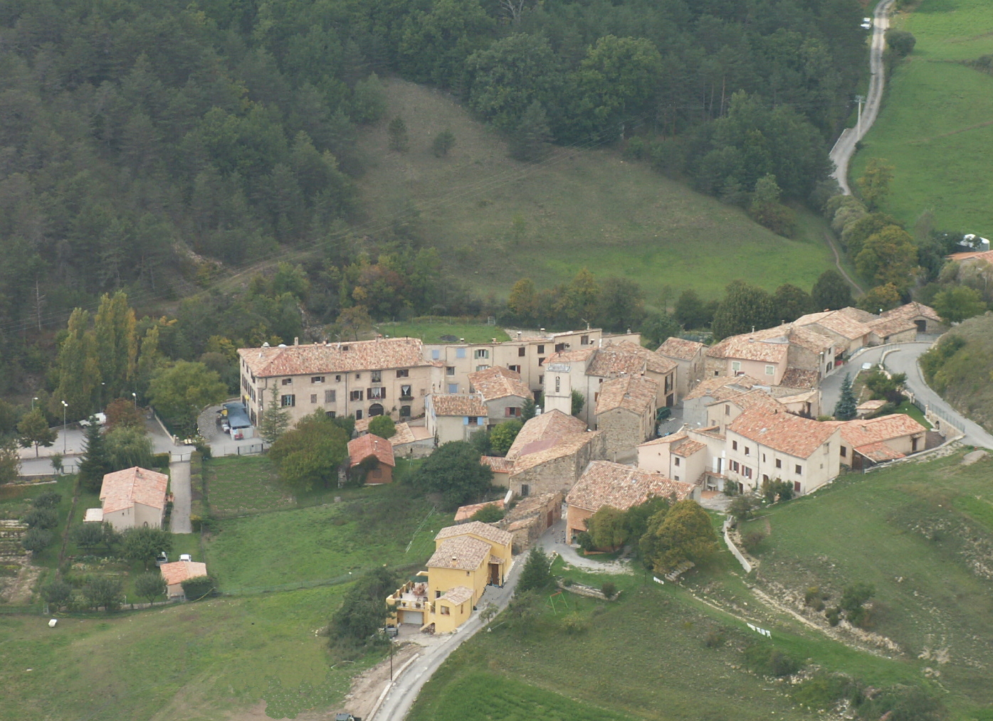 Vue générale - Le village