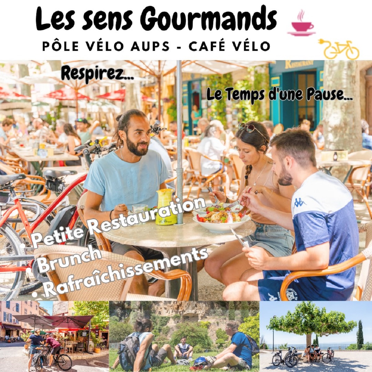 Photo Les Sens Gourmands - Café vélo with Station Bee's